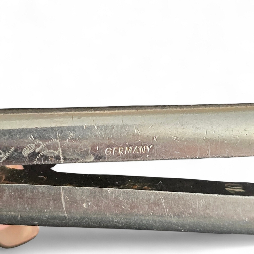 Vintage German Stainless Steel Surgical / Barber Shears – 10” - Picture 9 of 11
